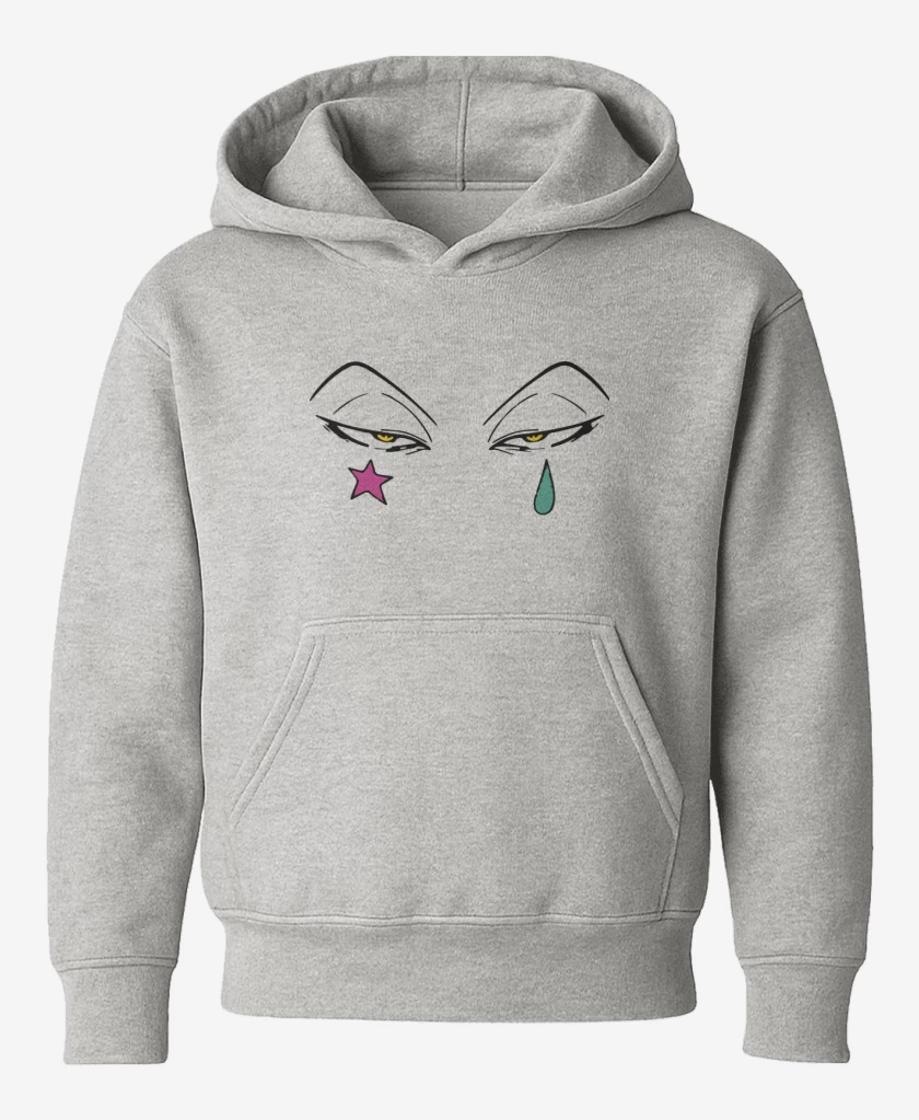 Poleron de niño Gris Melange de Hisoka Eyes