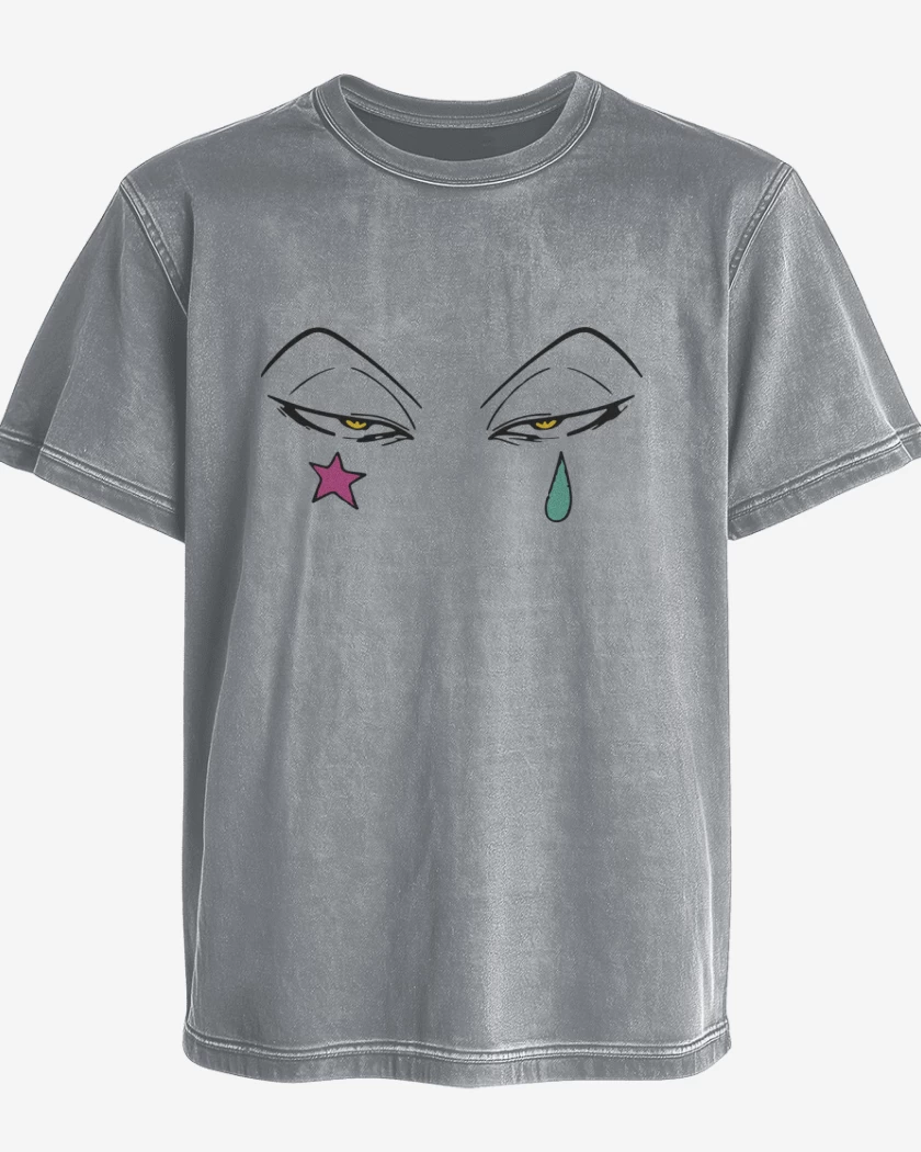 Polera desgastada Hisoka Eyes