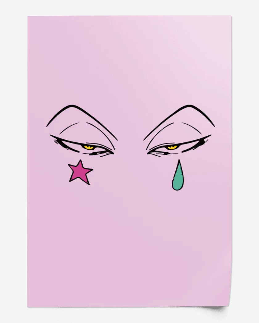 Print Hisoka Eyes