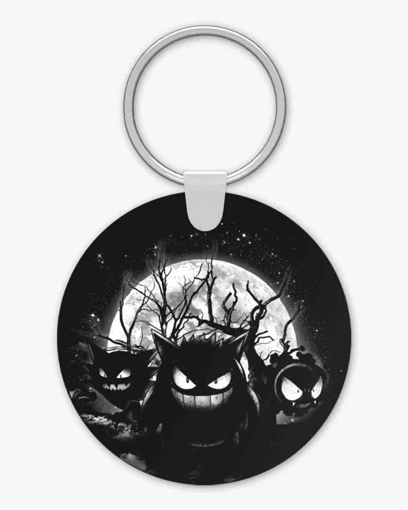 Llavero Negro de Moonlight Ghost