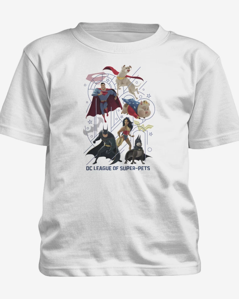 Polera de niño Liga de la Justicia de las Supermascotas