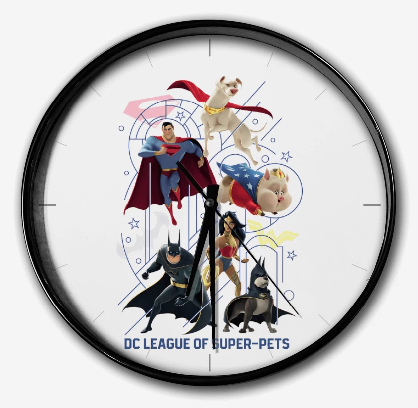 Reloj Liga de la Justicia de las Supermascotas