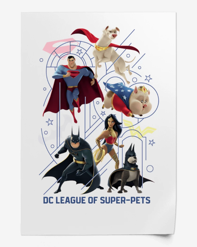 Print Liga de la Justicia de las Supermascotas