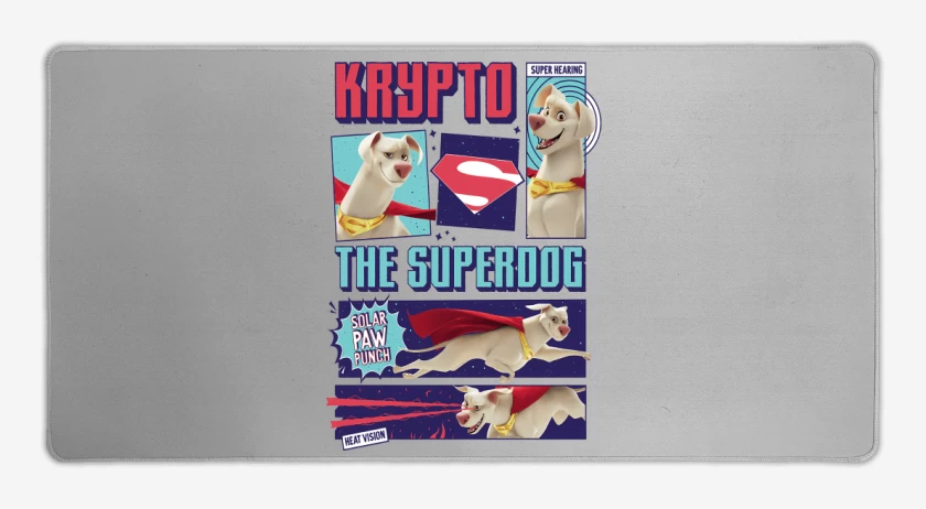 Mouse pad Gamer Krypto Superperro