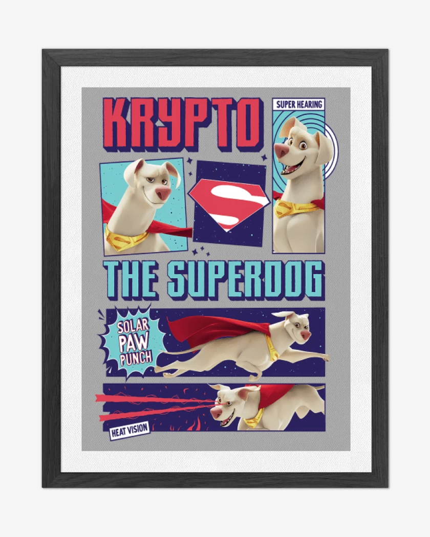 Cuadro decorativo Krypto Superperro