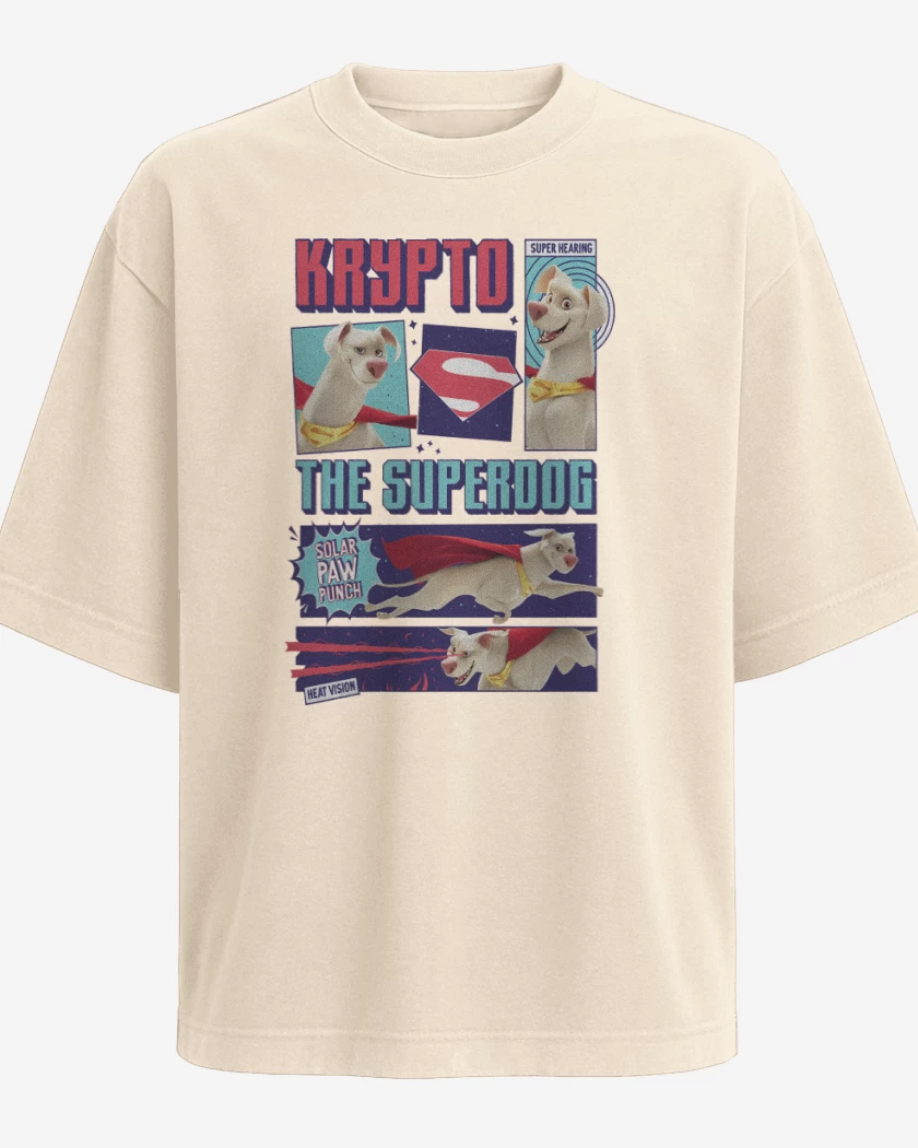 Polera Oversize Krypto Superperro