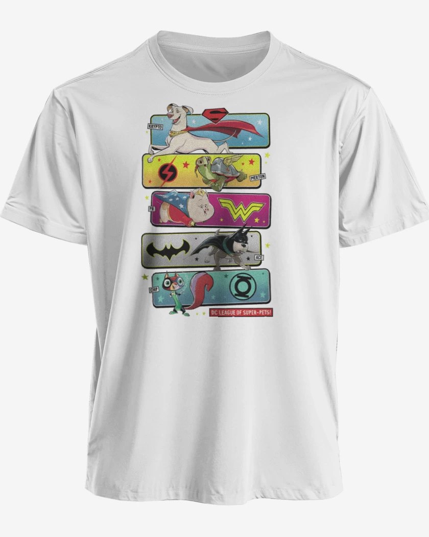 Polera premium Blanco de Supermascotas