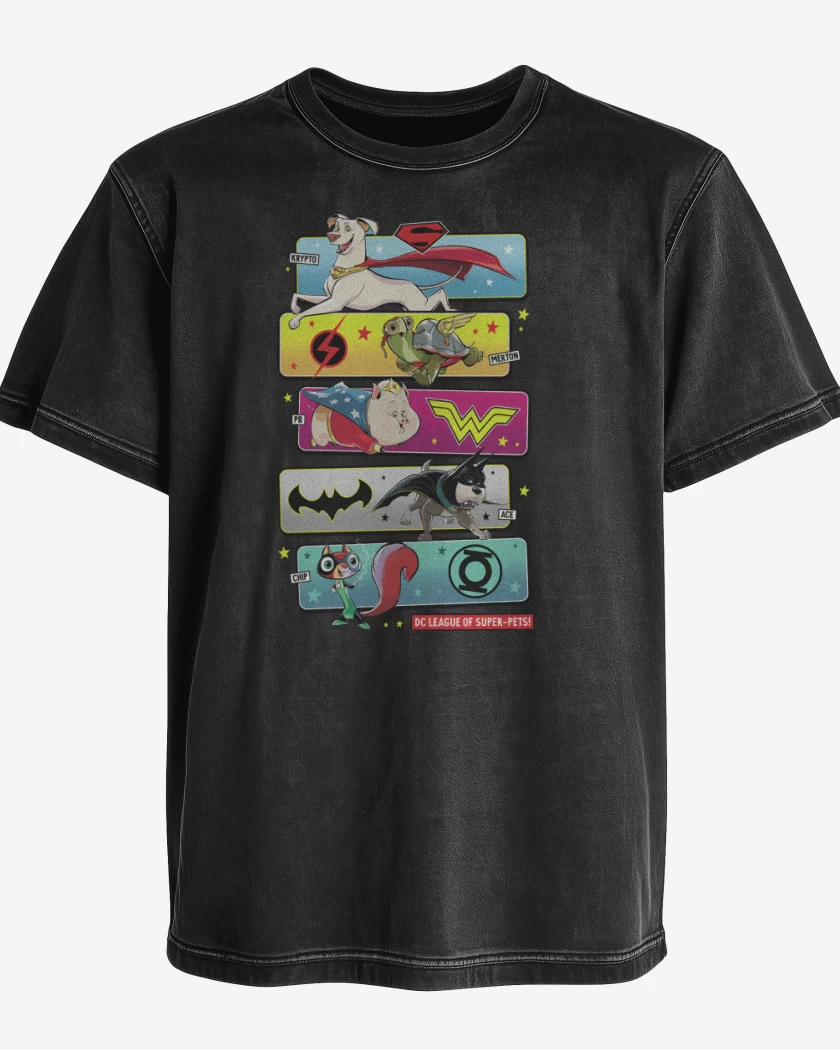 Polera desgastada Supermascotas