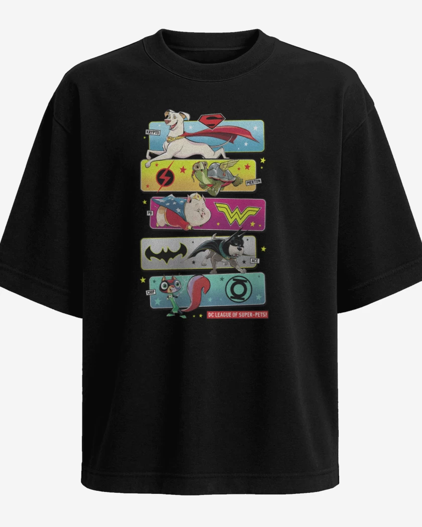 Polera Oversize Supermascotas