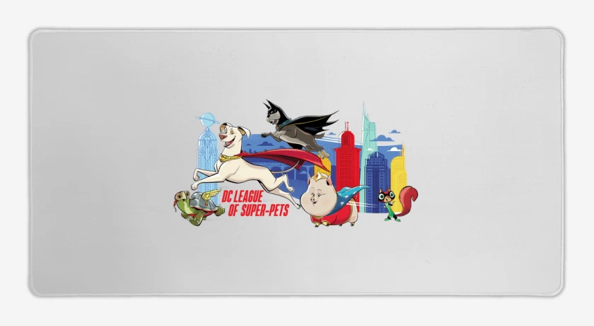 Mouse pad Gamer Krypto y las Supermascotas