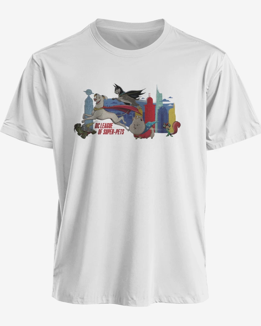Polera Krypto y las Supermascotas