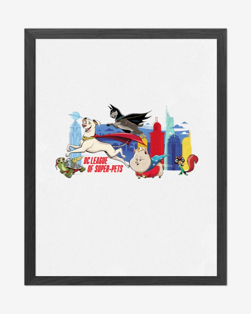Cuadro decorativo Krypto y las Supermascotas