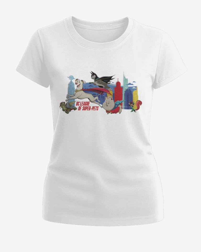 Polera de Mujer Krypto y las Supermascotas