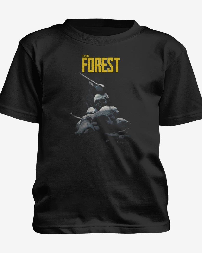 Polera de niño Negro de The Forest