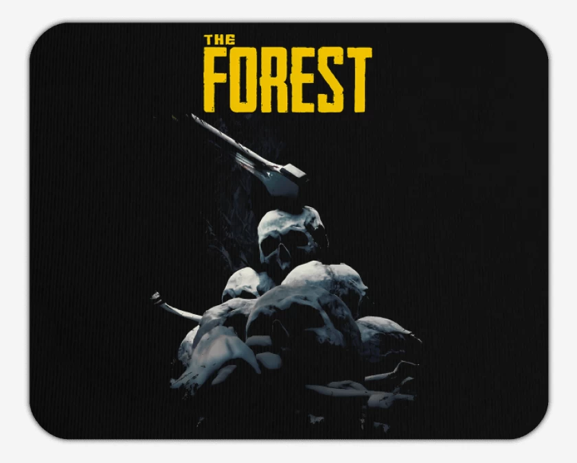 Mousepad Negro de The Forest