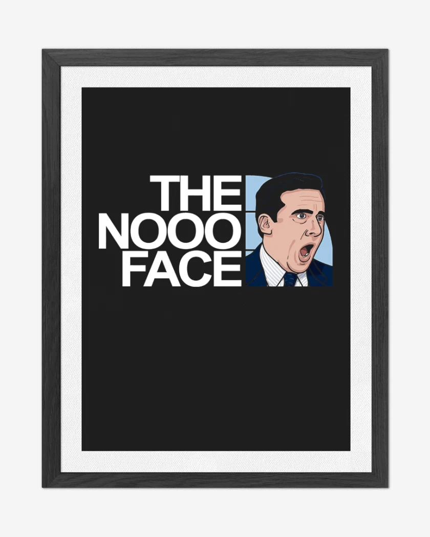 Cuadro decorativo The Nooo Face