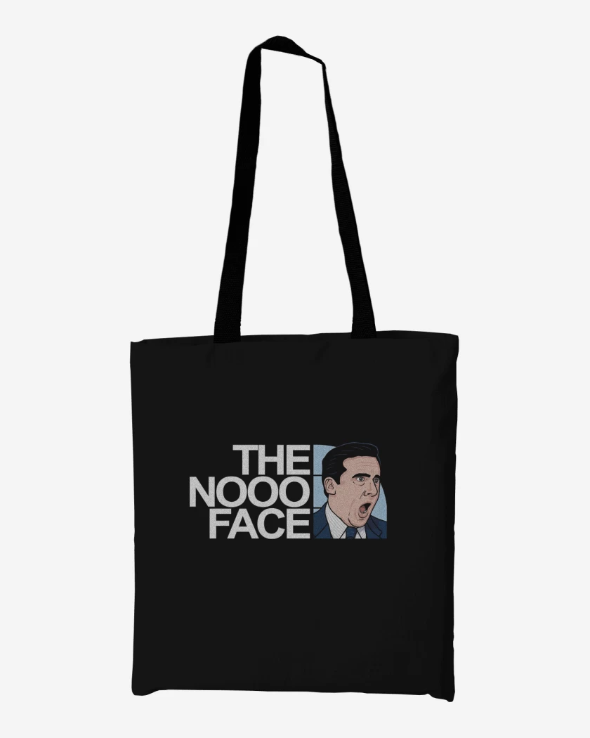Totebag Negro de The Nooo Face