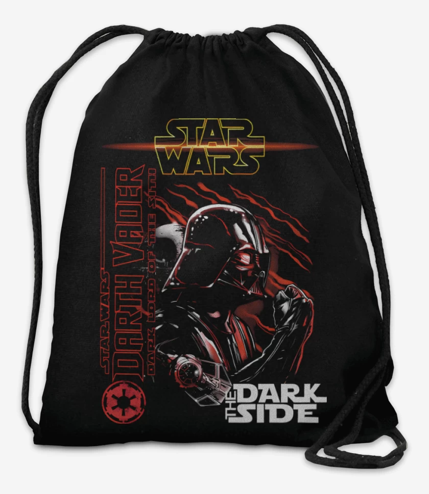 Mochila Negro de El Lado Oscuro de la Fuerza