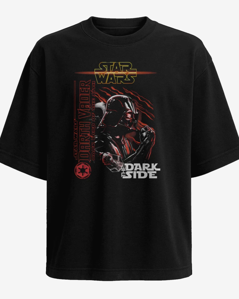 Polera Oversize El Lado Oscuro de la Fuerza