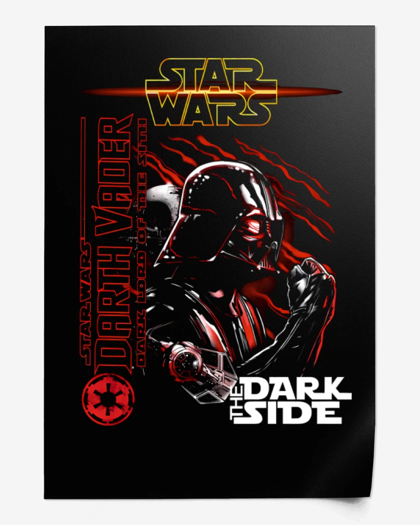 Print El Lado Oscuro de la Fuerza