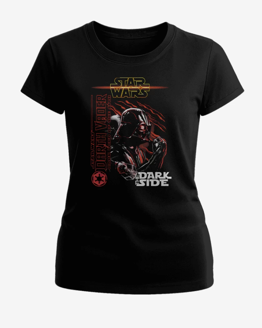 Polera de Mujer El Lado Oscuro de la Fuerza