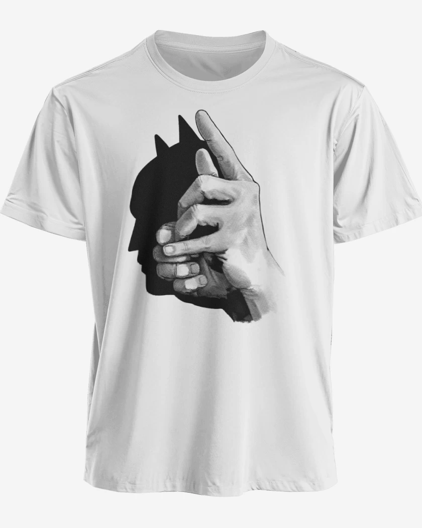 Polera Silueta del Murciélago