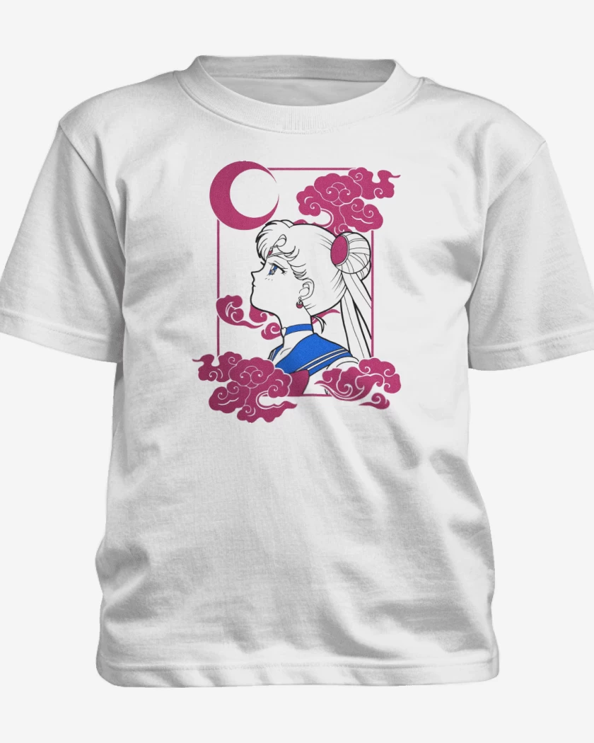 Polera de niño Blanco de Sad Moon