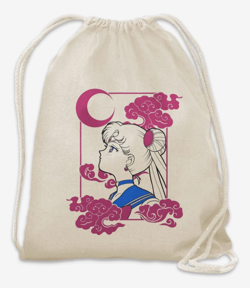 Mochila Blanco de Sad Moon