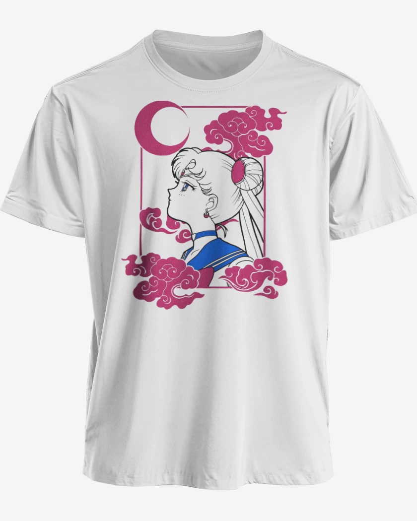 Polera premium Blanco de Sad Moon