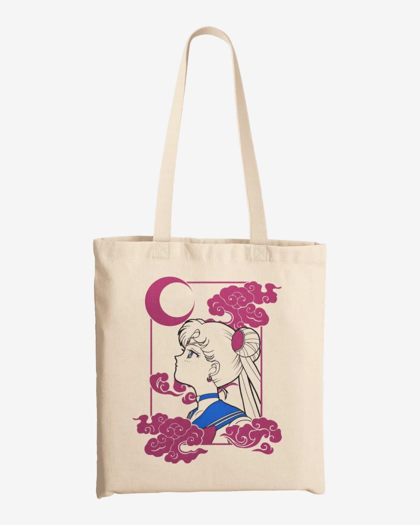 Totebag Sad Moon