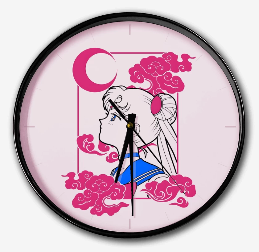 Reloj Rosa Pastel de Sad Moon