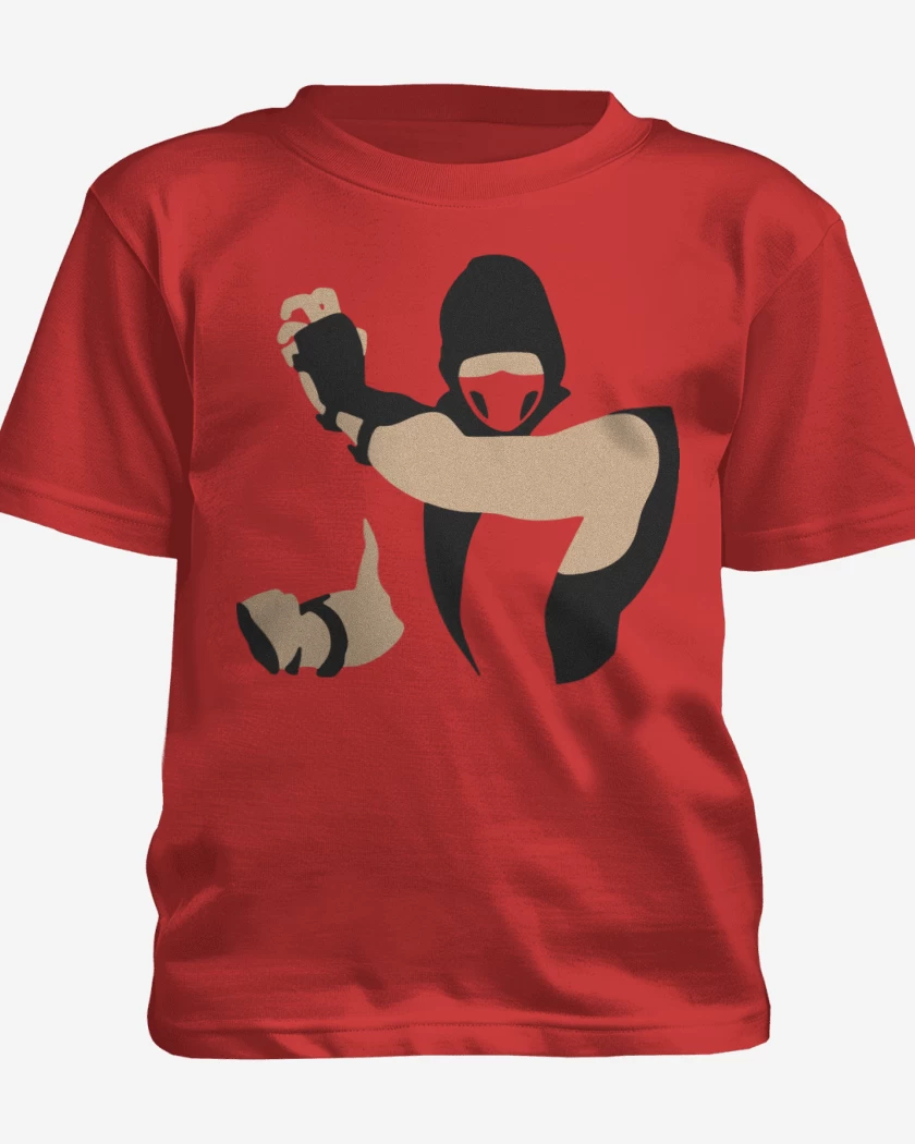 Polera de niño Rojo de Mortal