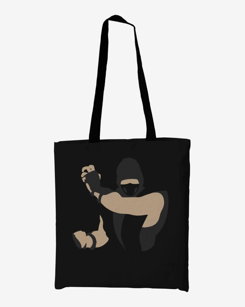Totebag Negro de Mortal