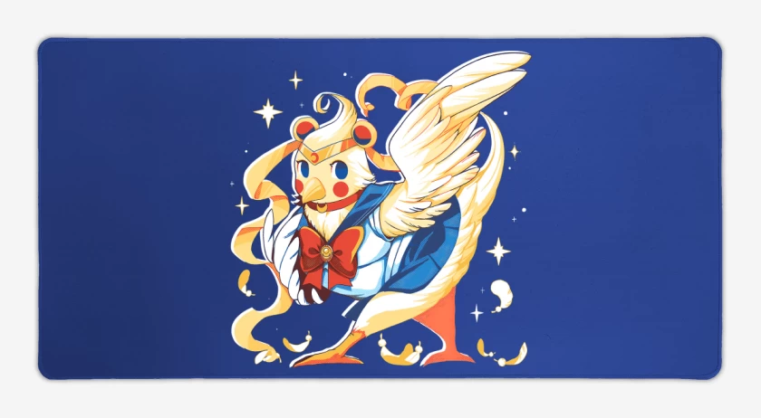 Mouse pad Gamer Azul Rey de Bird Moon