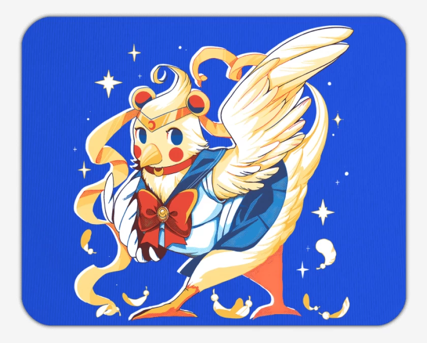 Mousepad Bird Moon