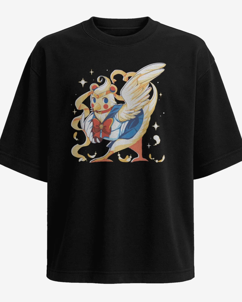 Polera Oversize Bird Moon