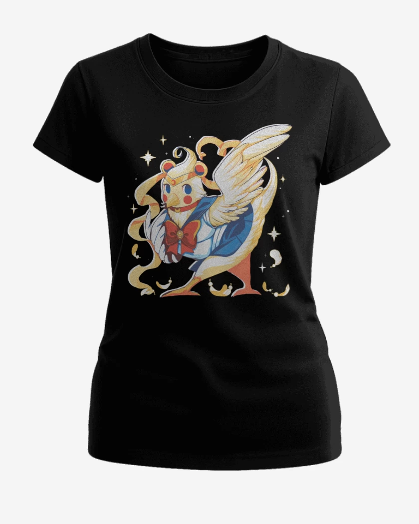 Polera de Mujer Negro de Bird Moon