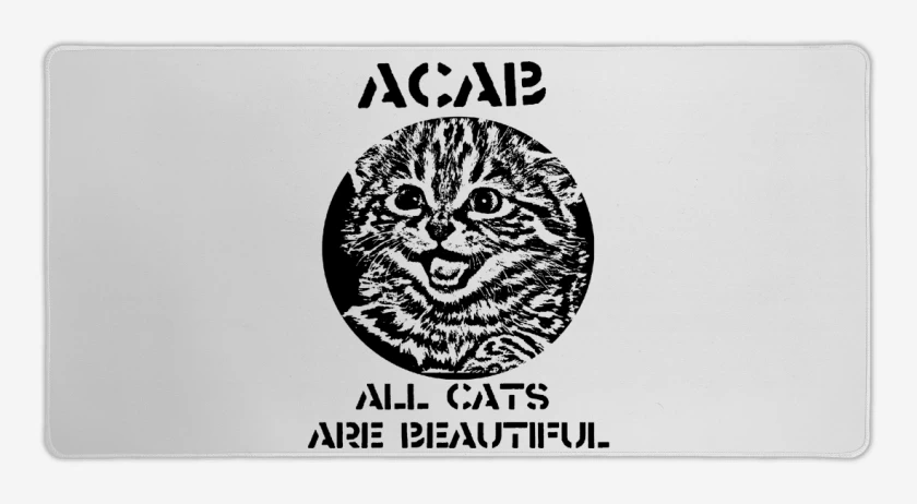 Mouse pad Gamer All Cat Are Beautiful