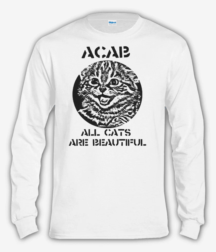 Polera manga larga All Cat Are Beautiful