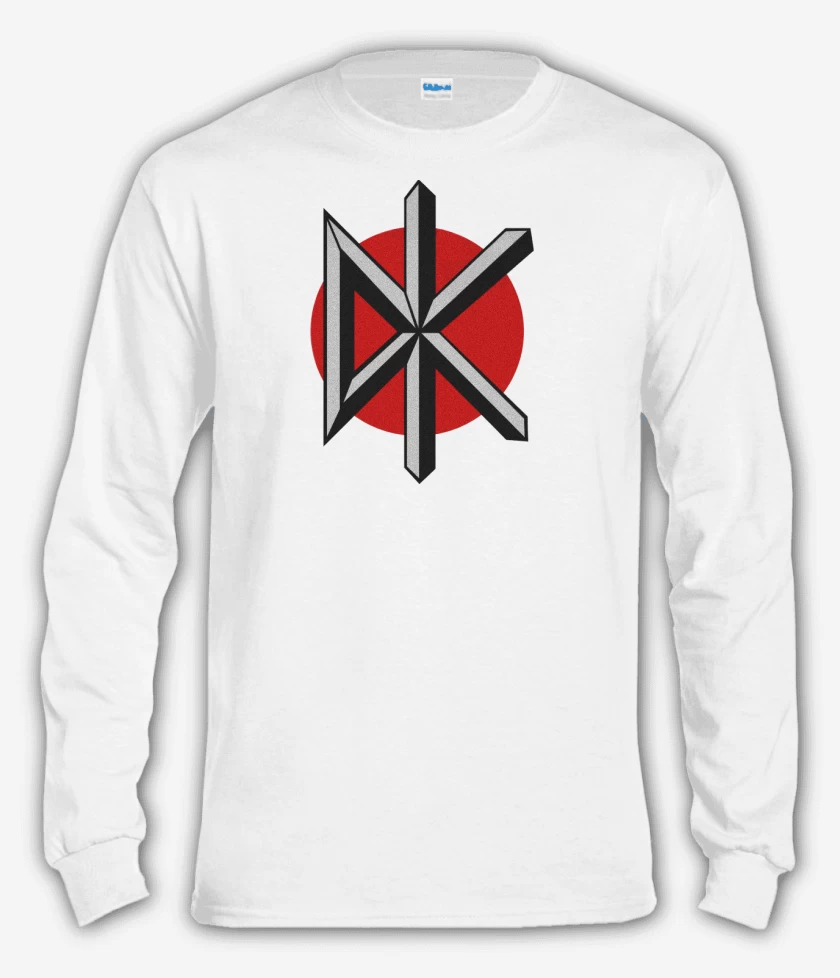 Polera manga larga Blanco de DK