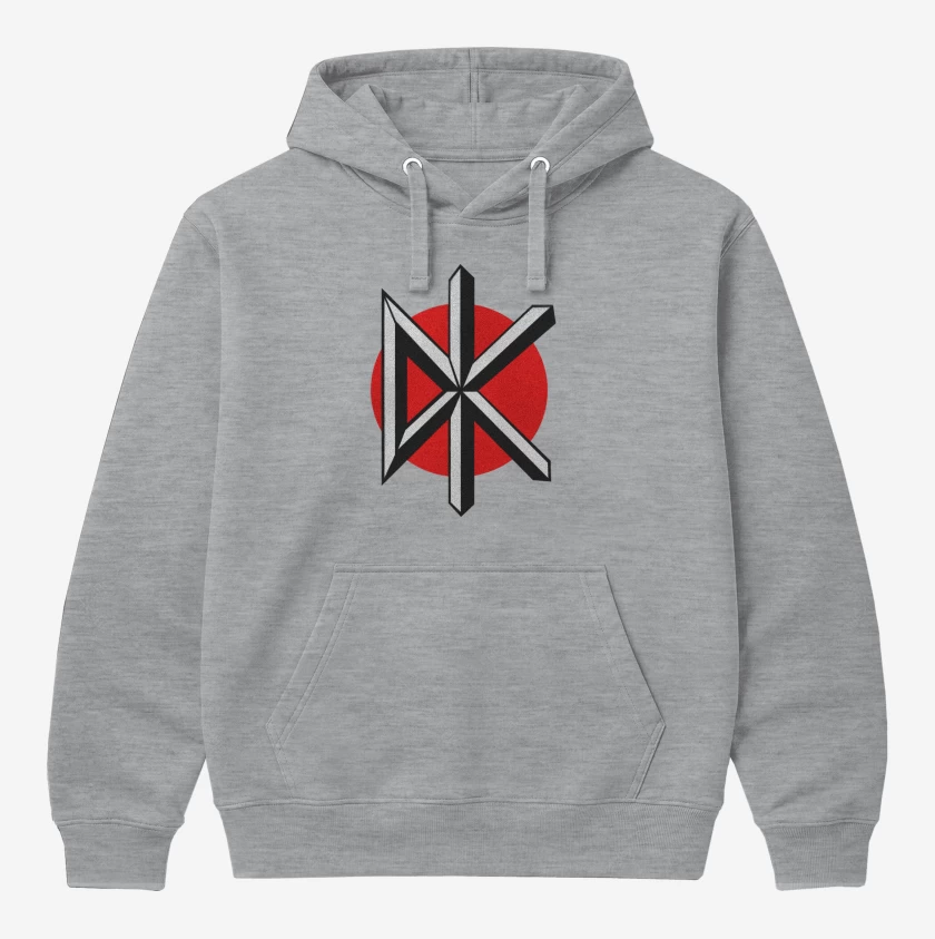 Polerón Canguro Gris Melange de DK