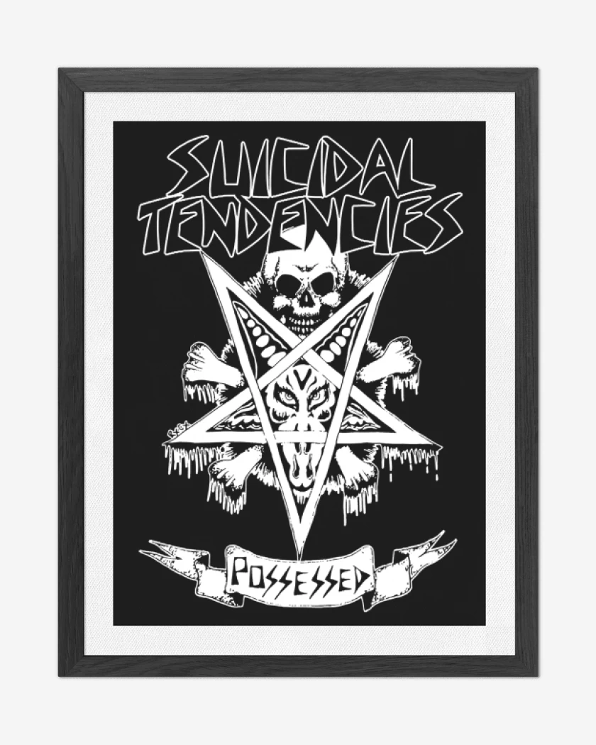 Cuadro decorativo Negro de Possessed