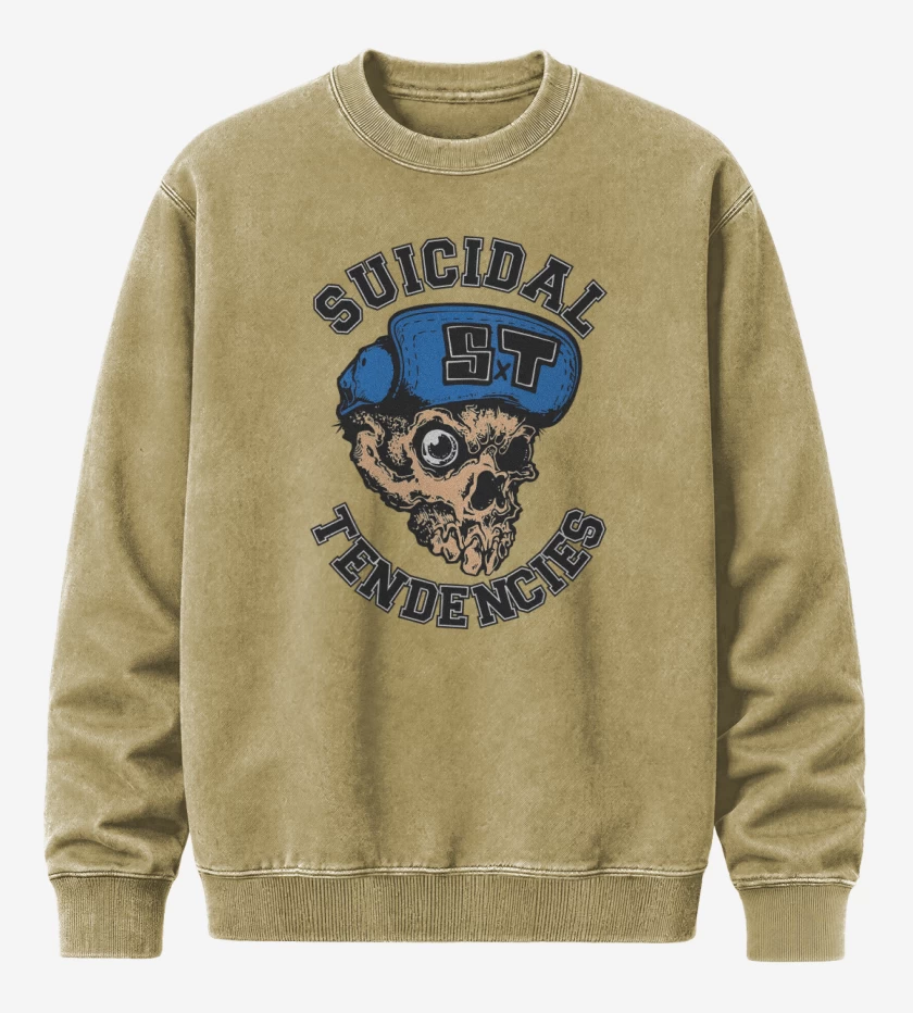 Poleron Polo Acid Wash Beige de ST