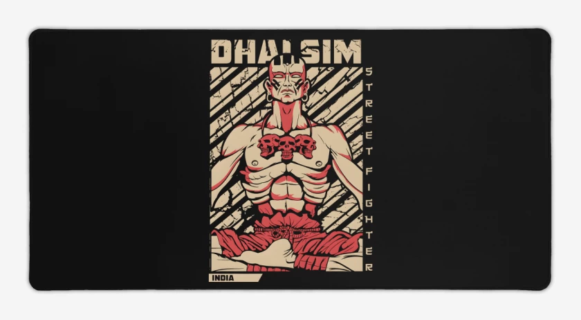 Mouse pad Gamer Dhalsim