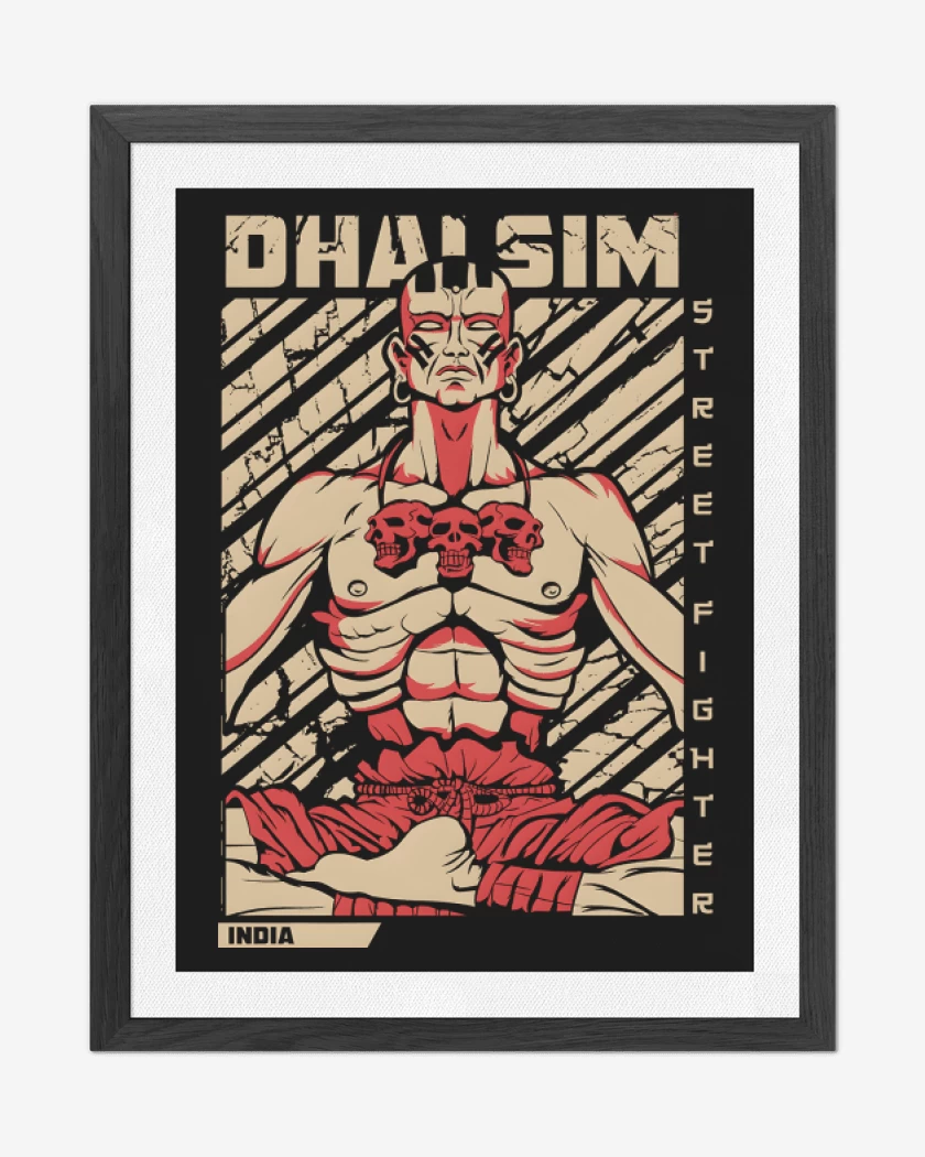Cuadro decorativo Dhalsim