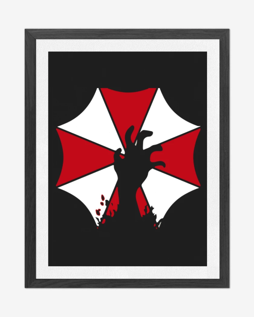 Cuadro decorativo Negro de Resident Umbrella