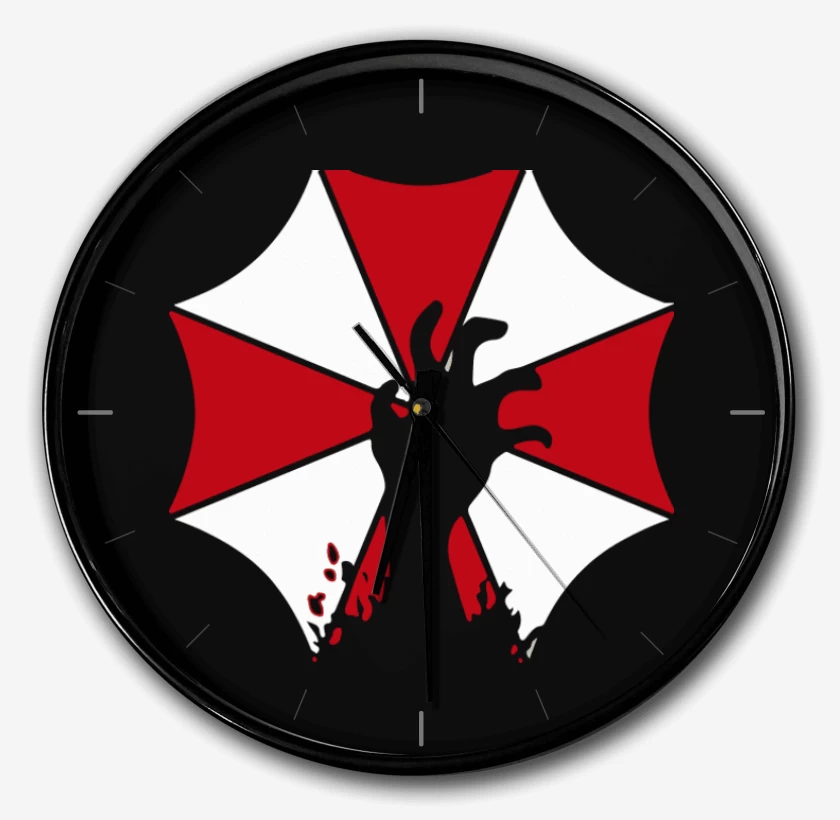 Reloj Negro de Resident Umbrella