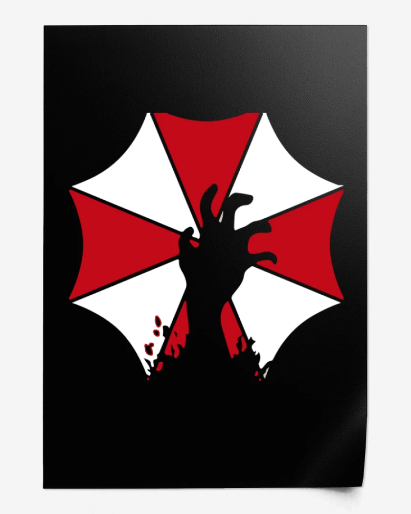 Print Resident Umbrella