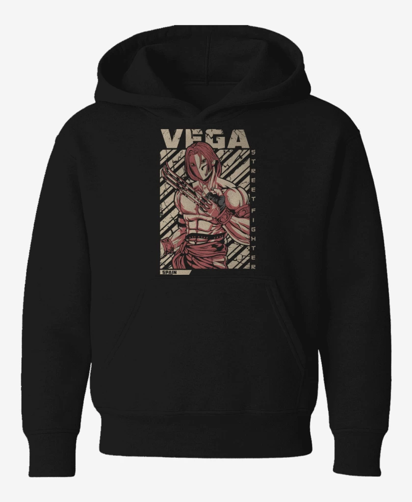 Poleron de niño Negro de Vega