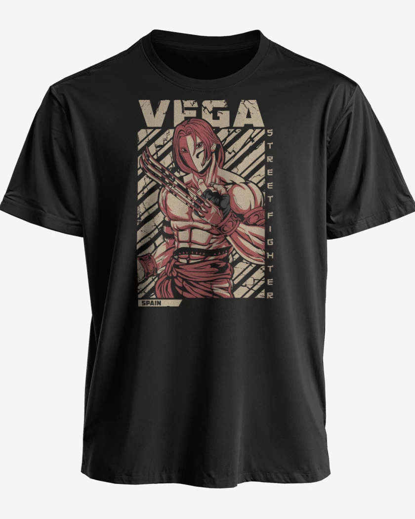 Polera premium Negro de Vega